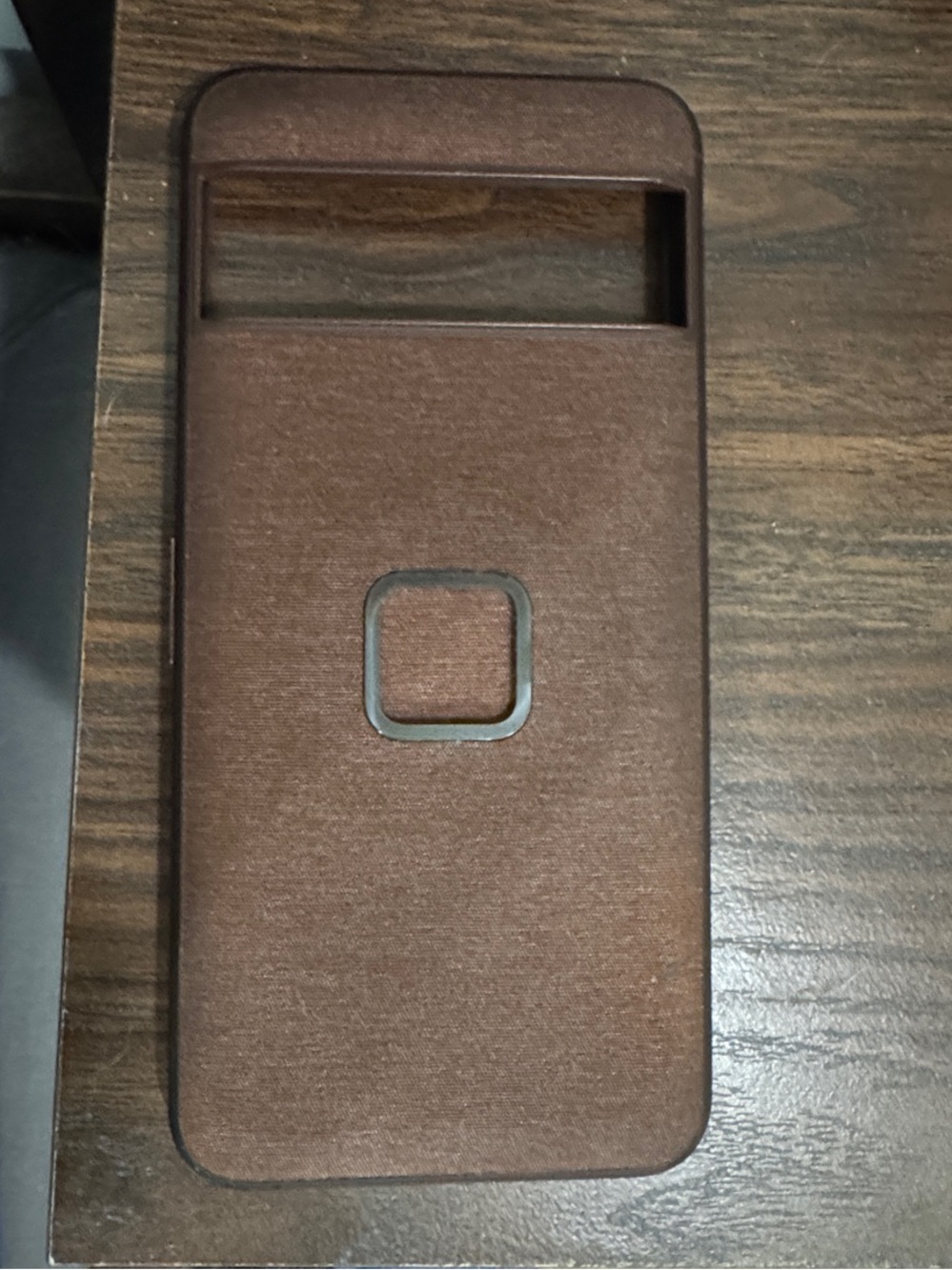 Redwood Peak Design Leather-Look Phone Cover with bike mount ring